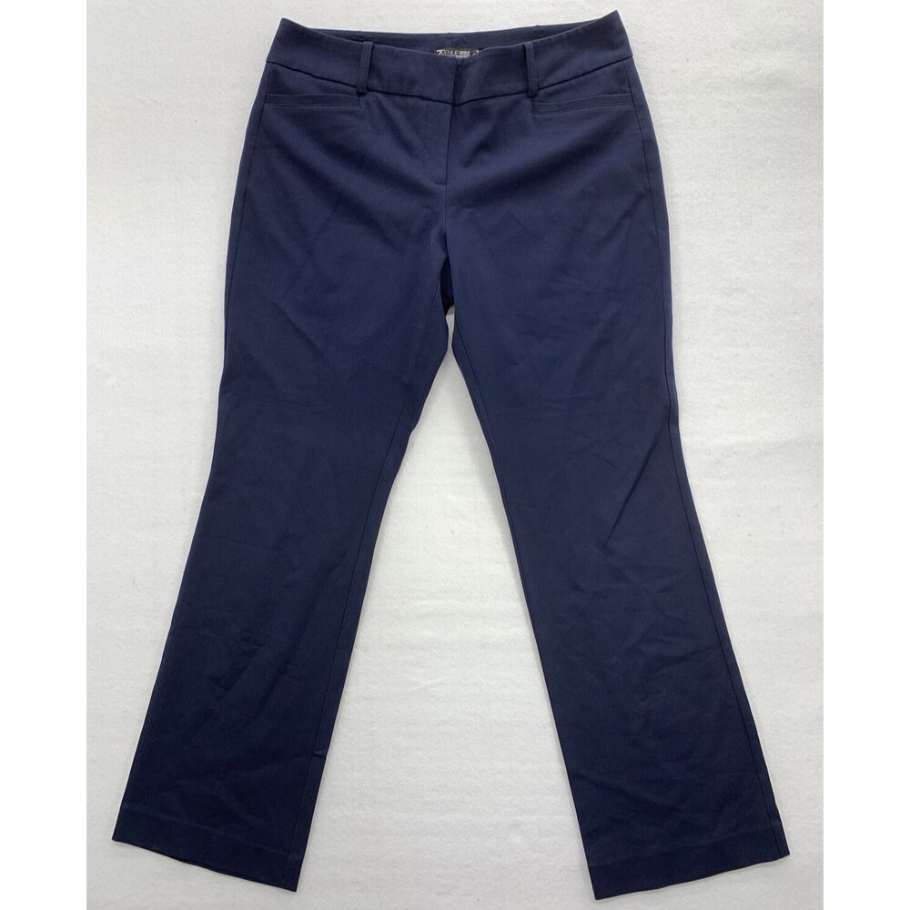 7th Avenue Women's Dress Pants Size 12 Blue Straight Business Career